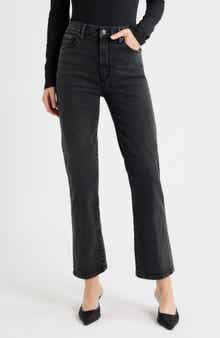 FRAME Le Sleek High Waist Ankle Straight Leg Jeans