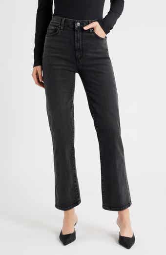 FRAME Le Sleek High Waist Ankle Straight Leg Jeans