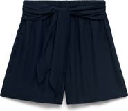MANGO TEEN Bow Pleated Shorts