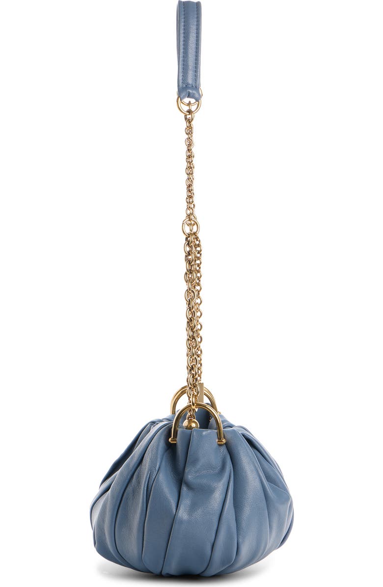 Chloé Pleated Crossbody Bag, Alternate, color, Ashes Blue