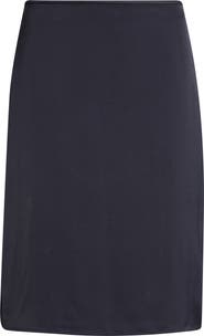 Jil Sander Fluid Sablé Virgin Wool A-Line Skirt