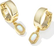 Kendra Scott Mini Ellie Wide Huggie Hoop Earrings