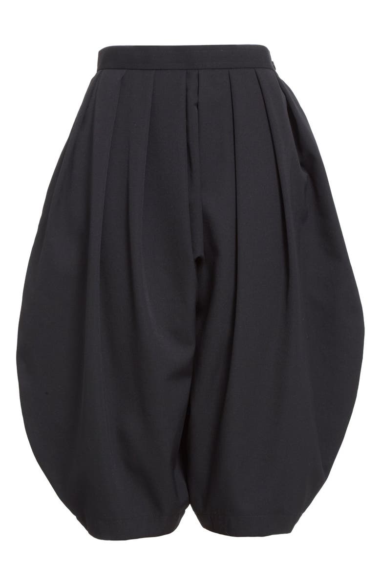 Comme des Garçons Wool Gabardine Bloomer Shorts, Alternate, color,