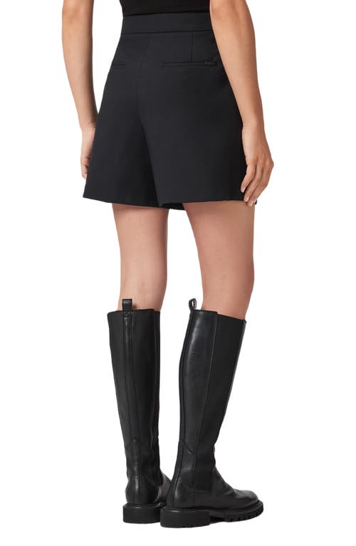 Allsaints Mimmie Wrap Skort In Black