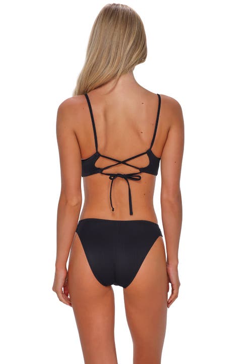 Dora Double Tab Bikini Swim Bottoms