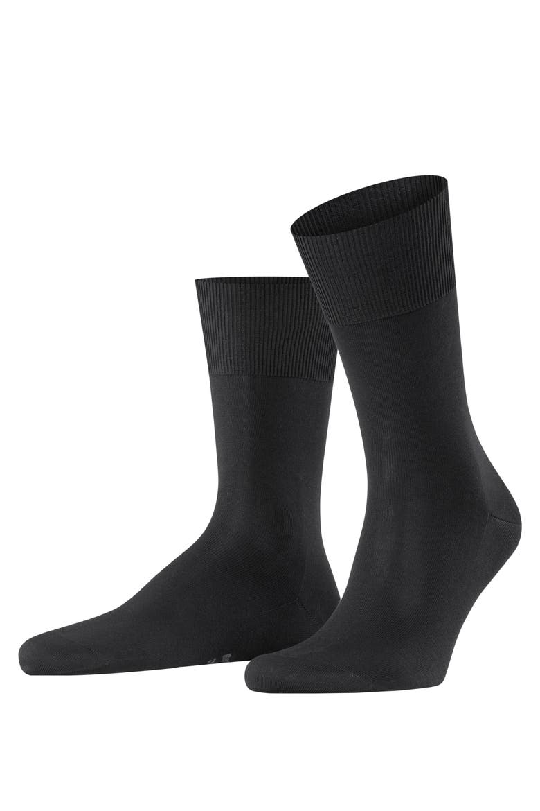 Firenze Elastic Free Dress Socks, Main, color, Black