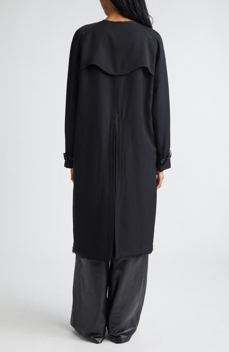 R13 Reversible Trench Liner Coat, Alternate, color, Black