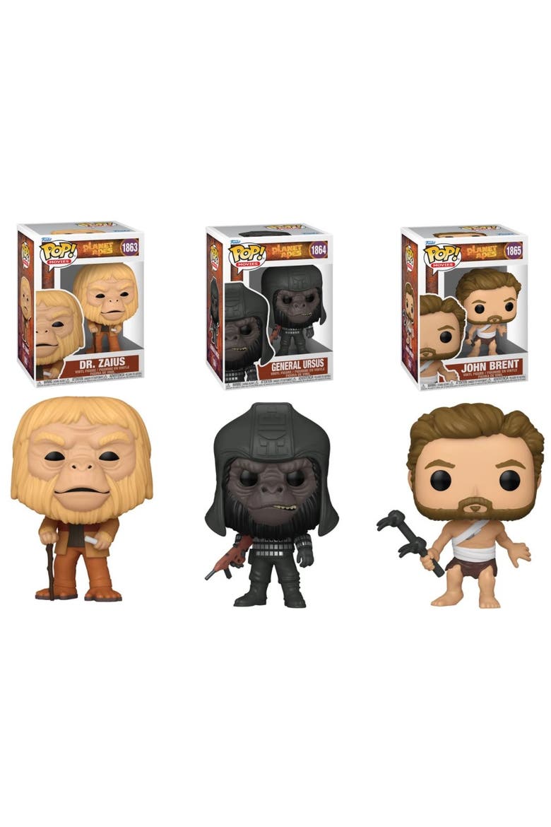 Beneath the Planet of the Apes Funko Pop! Movies Complete Set, Main, color, Multi-Color