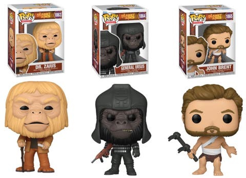 Beneath the Planet of the Apes Funko Pop! Movies Complete Set (3)