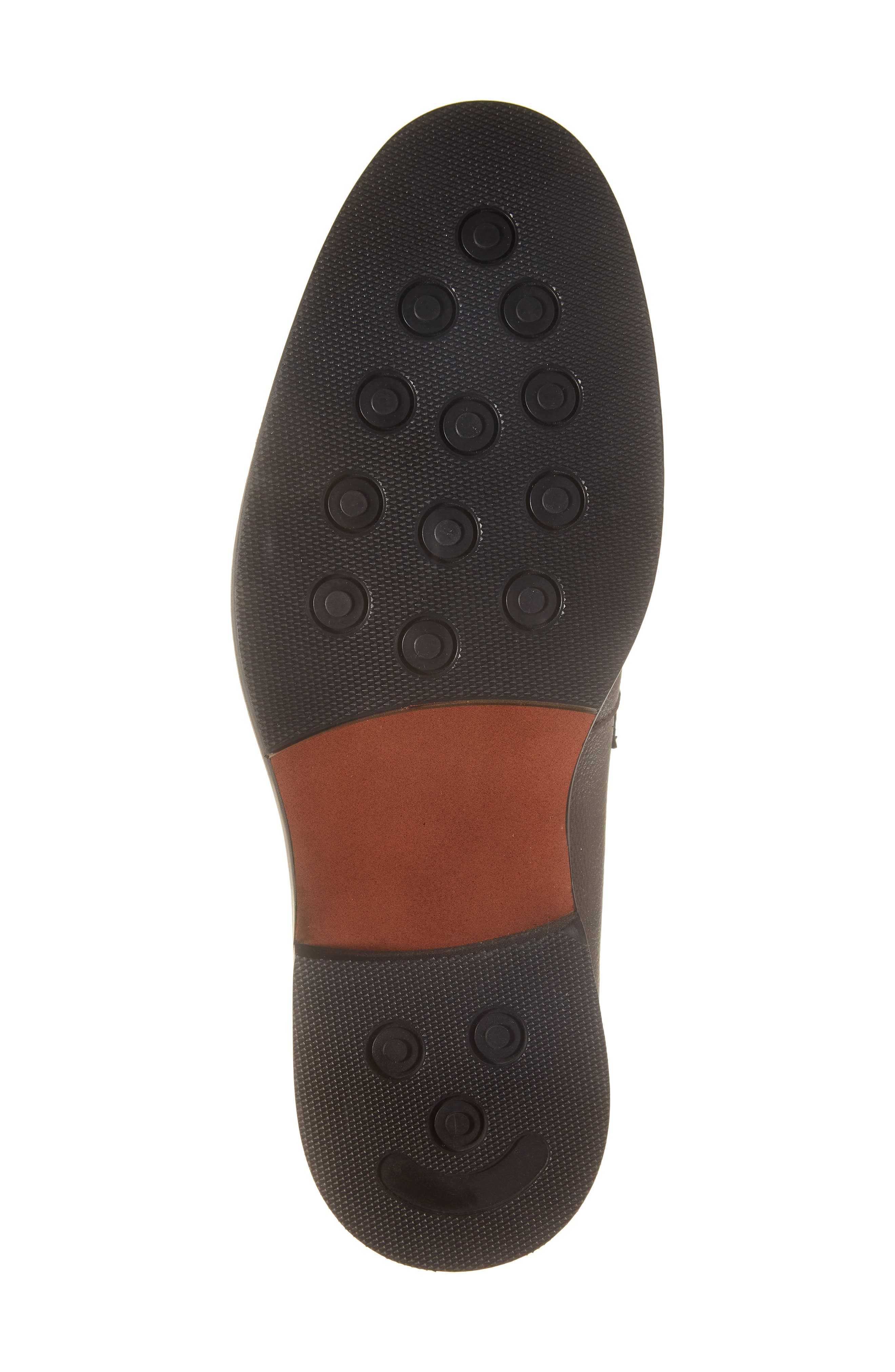 Wade Penny Loafer, Alternate, color, BROWN DARK