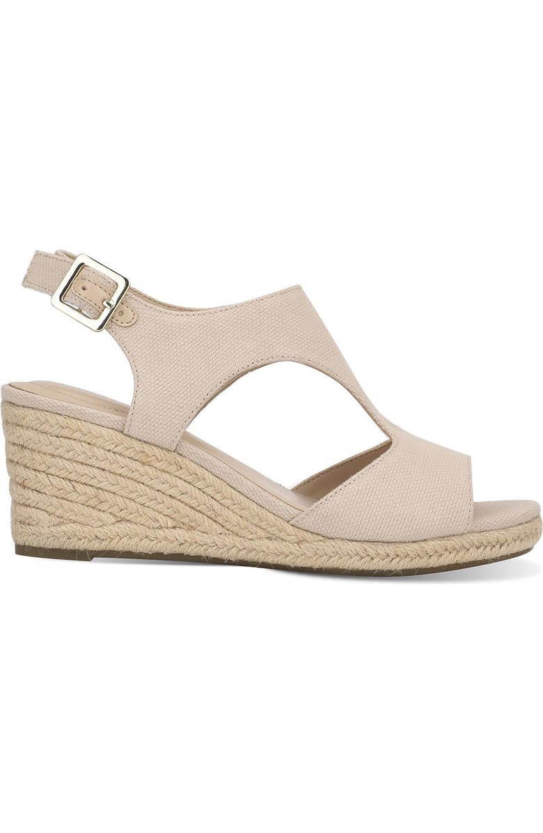 Bandolino Natasha 7 Cutout Wedge Sandal, Alternate, color,