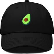 Dalix Avocado Embroidered Food Hat