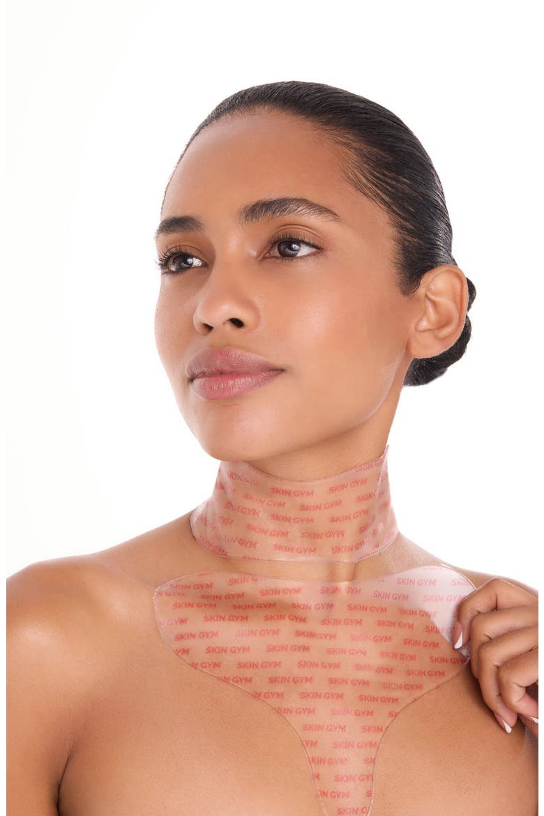 Reusable Neck Wrinkle Patch, Alternate, color, PINK