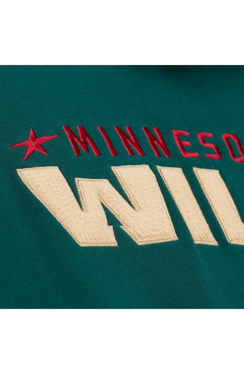Mitchell & Ness Men's Mitchell & Ness Green Minnesota Wild Team Legacy Hoodie, Alternate, color, Green
