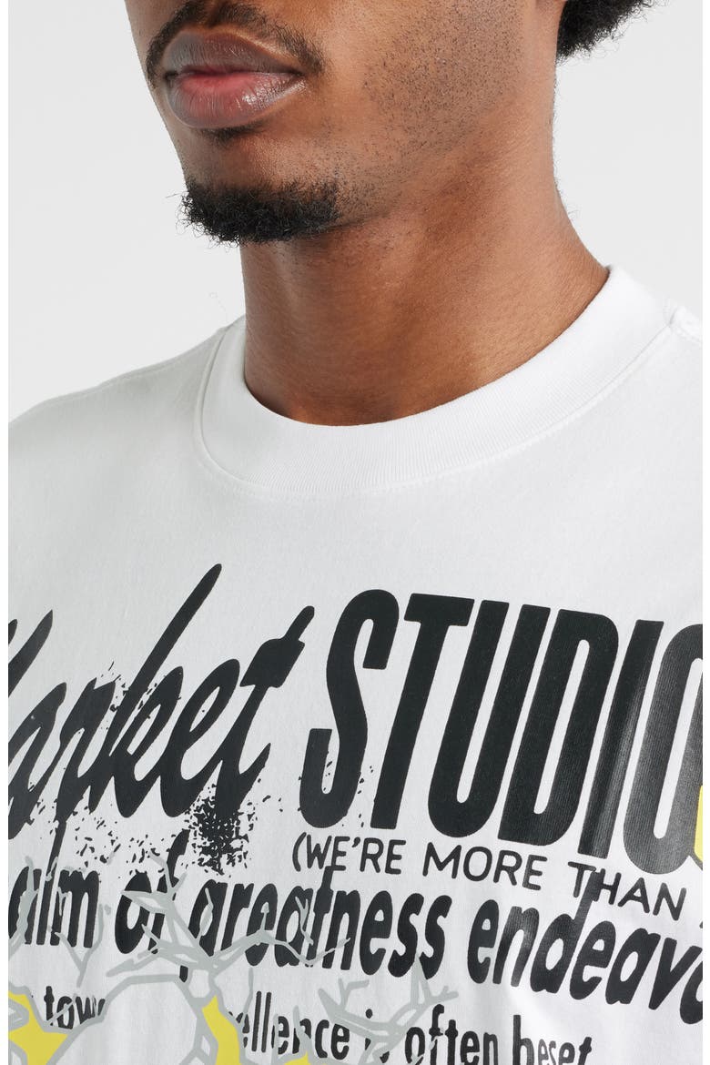 SMILEY® Greatness Cotton Graphic T-Shirt, Alternate, color, WHITE