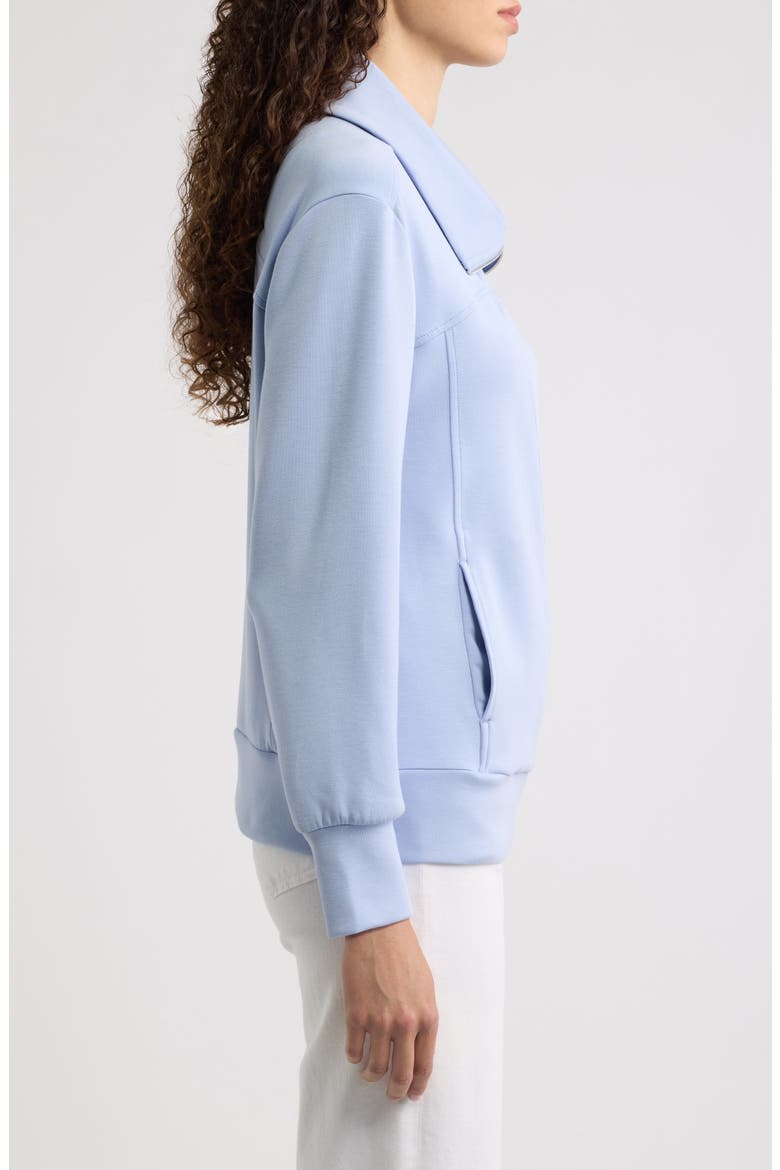 Palm Voyage Zip-Up Sweatshirt Jacket, Alternate, color, EVERTIDE