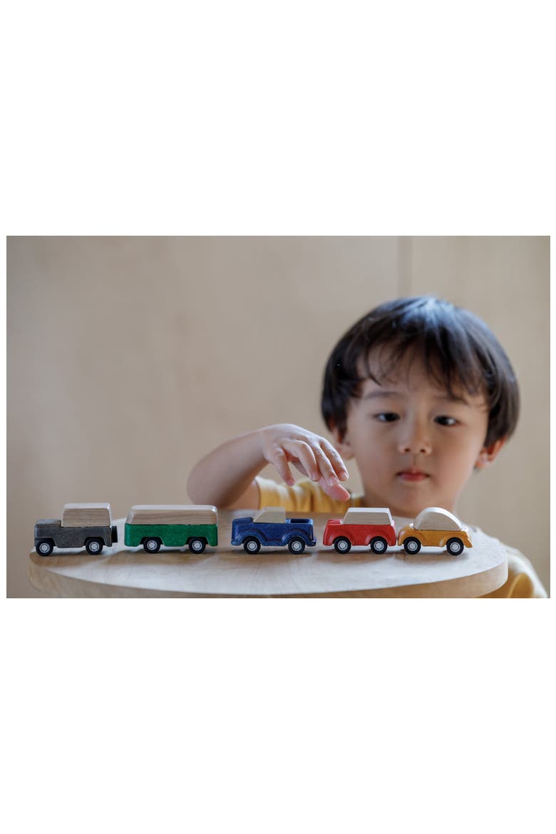 Plan World Set of 5 Cars, Alternate, color, MULTI
