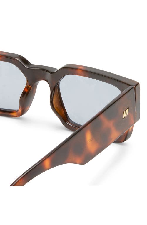 Le Specs Contemplation In Super Dark Tort/smoke Tint