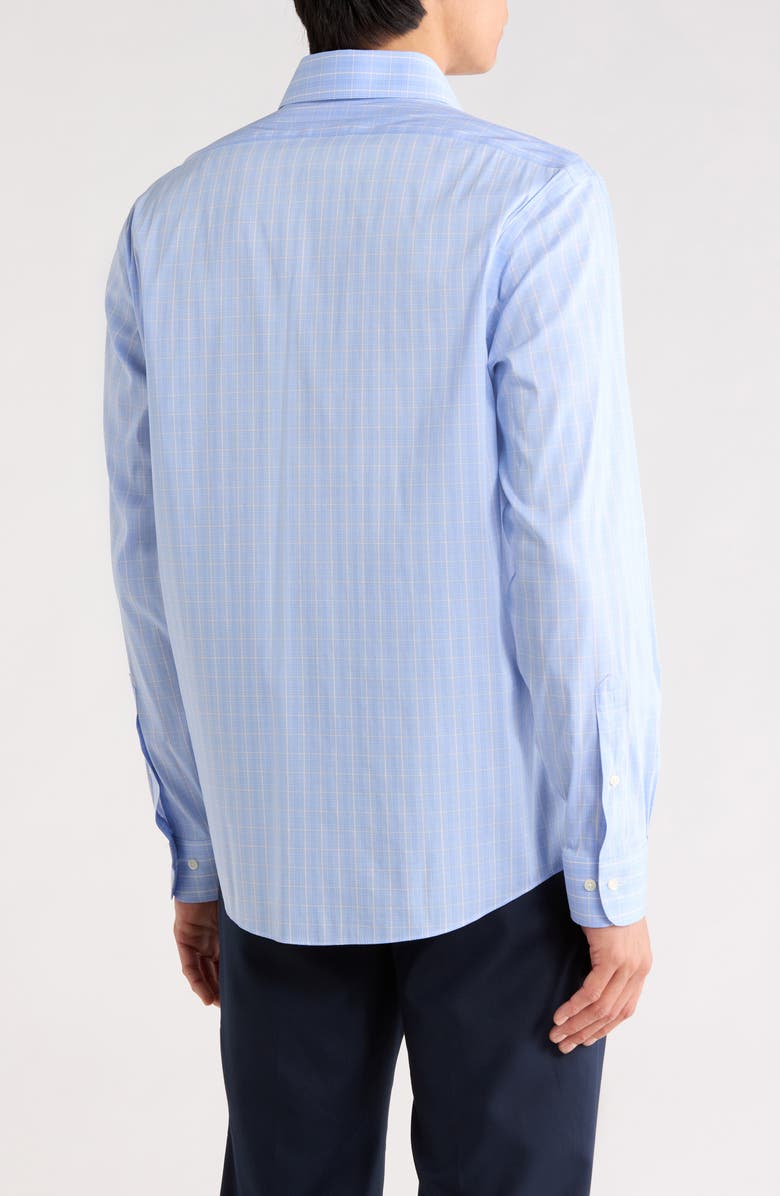 Brooks Brothers Regular Fit Check Button-Down Shirt, Alternate, color, Blueglen