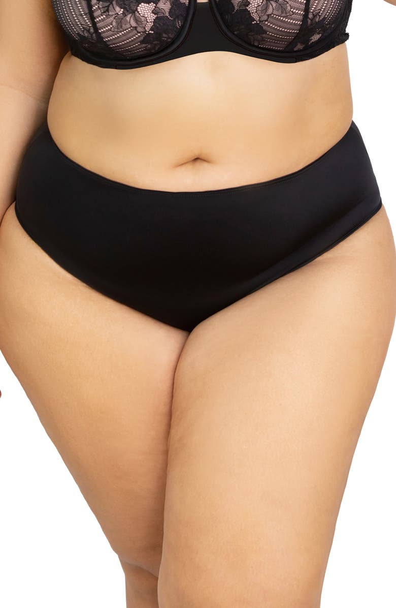 Curvy Couture Essential Boyshorts, Main, color, 