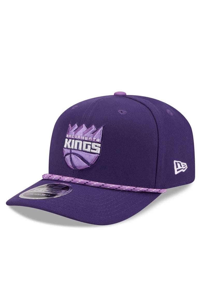 Men's New Era Purple Sacramento Kings 2025/26 City Edition 9SEVENTY Adjustable Hat, Alternate, color, Purple
