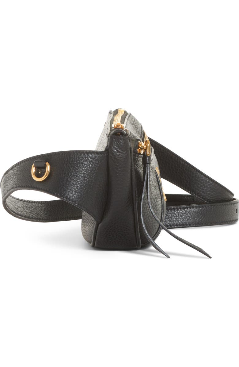Prada Daino Leather Belt Bag, Alternate, color,