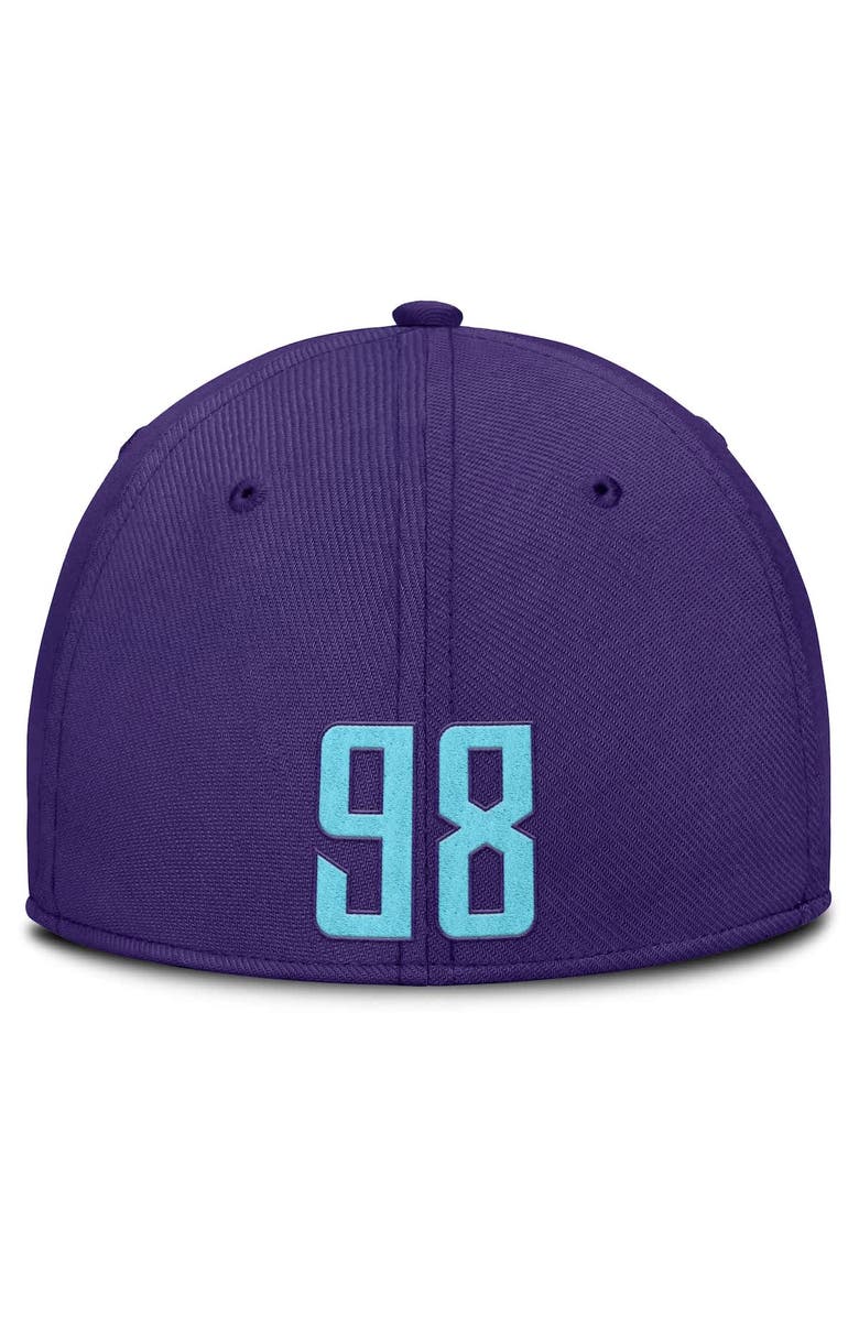 Nike Men's Nike Purple Arizona Diamondbacks 2025 City Connect Rise Swoosh Performance Flex Hat, Alternate, color, Purple