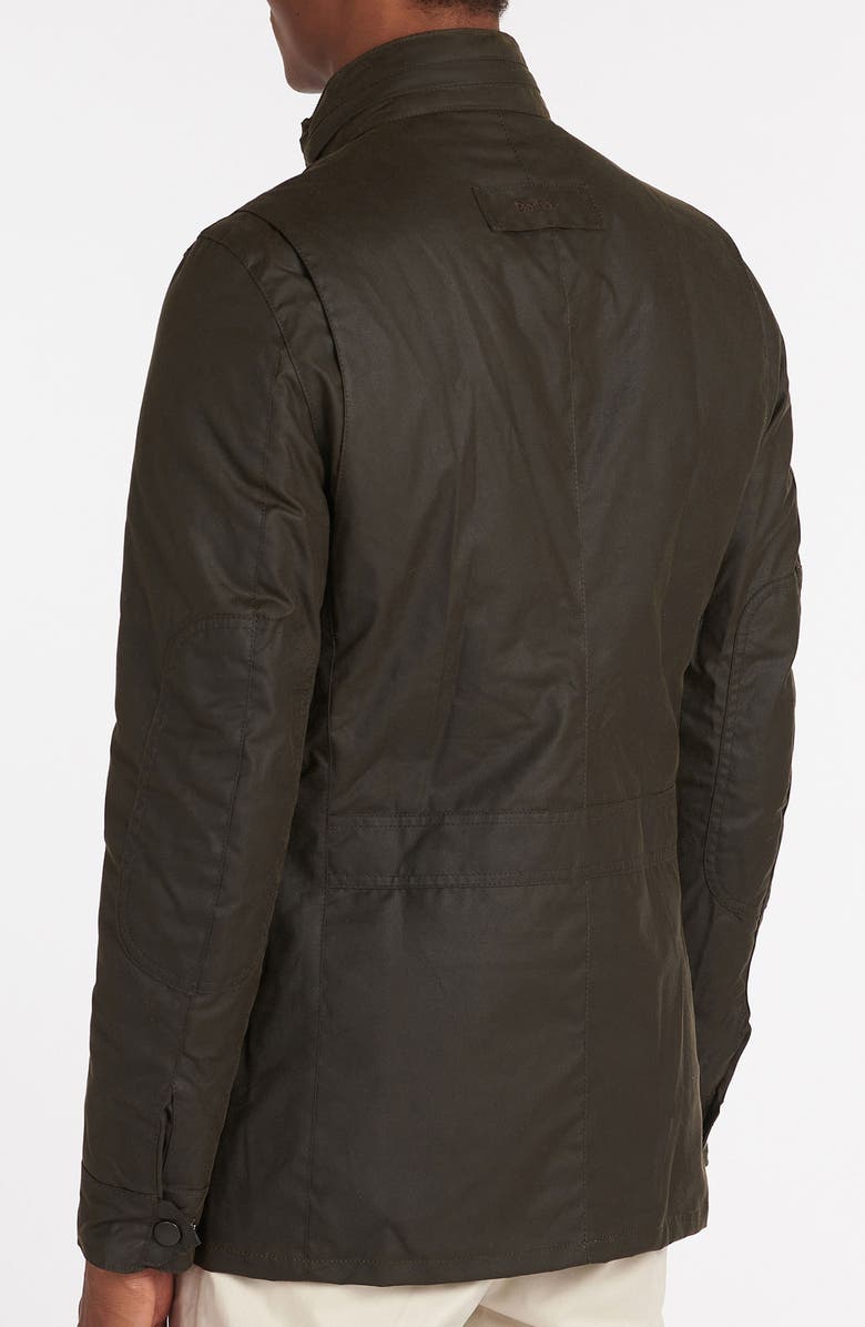 Barbour Corbridge Water Resistant Waxed Cotton Jacket, Alternate, color, 