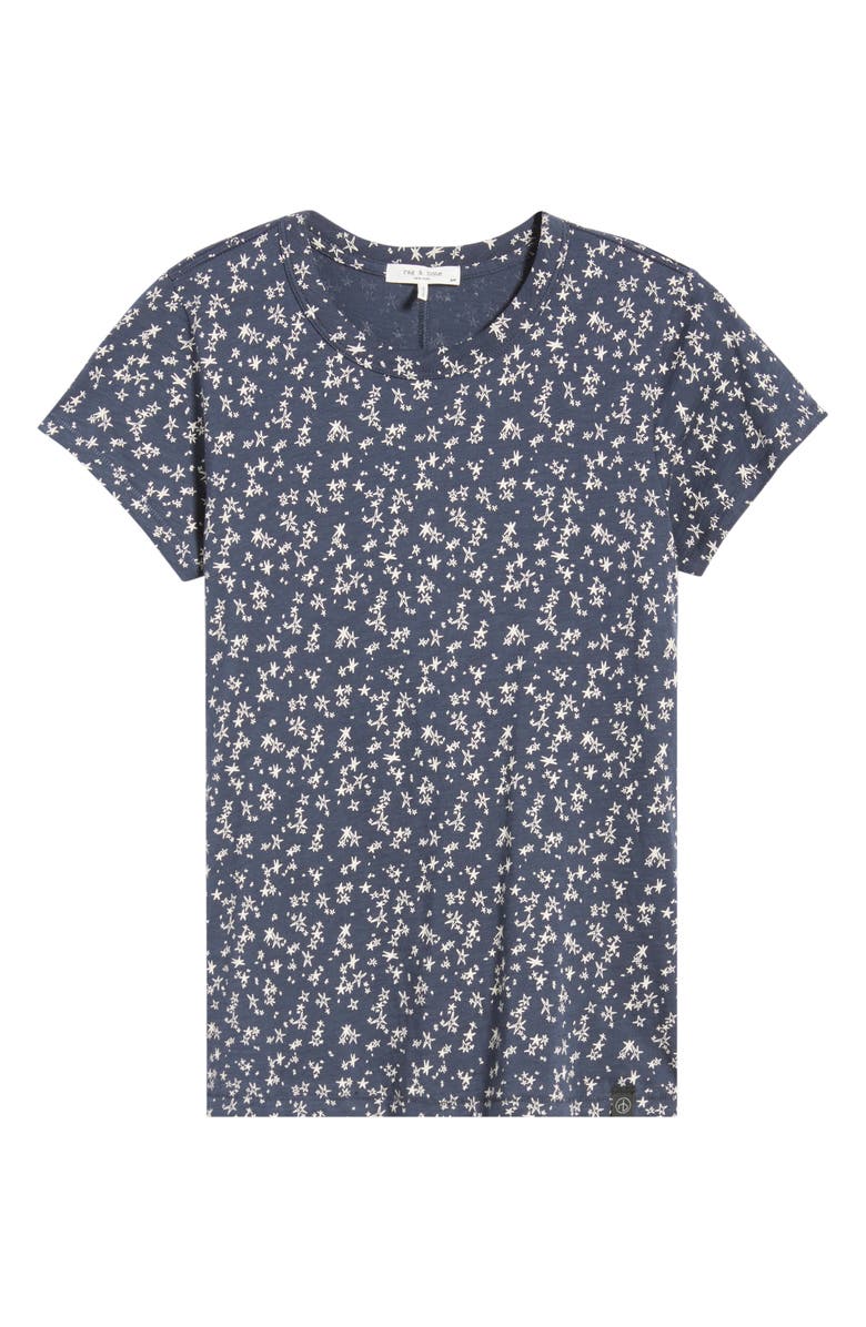 rag & bone All Over Stars T-Shirt, Alternate, color, Salute Multi