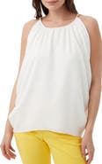 Trina Turk Amos Side Draped Top