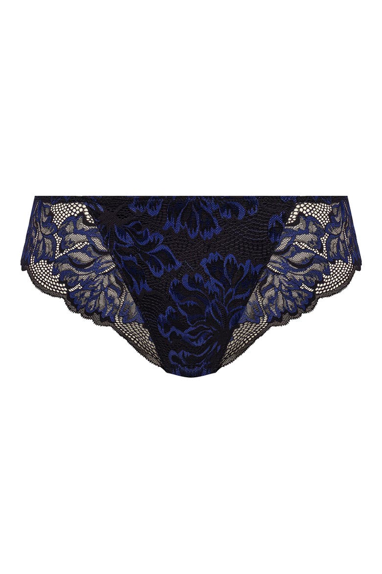 Emmaline Lace Briefs, Alternate, color, MIDNIGHT