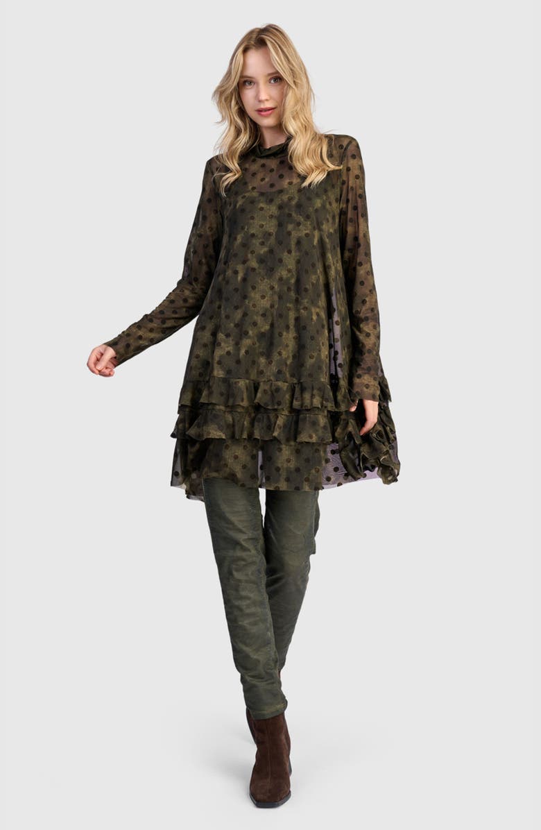 Alembika Eph Mesh Top, Alternate, color, Antique