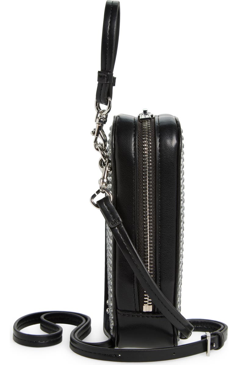 Rebecca Minkoff Crystal Stud Phone Crossbody Bag, Alternate, color,