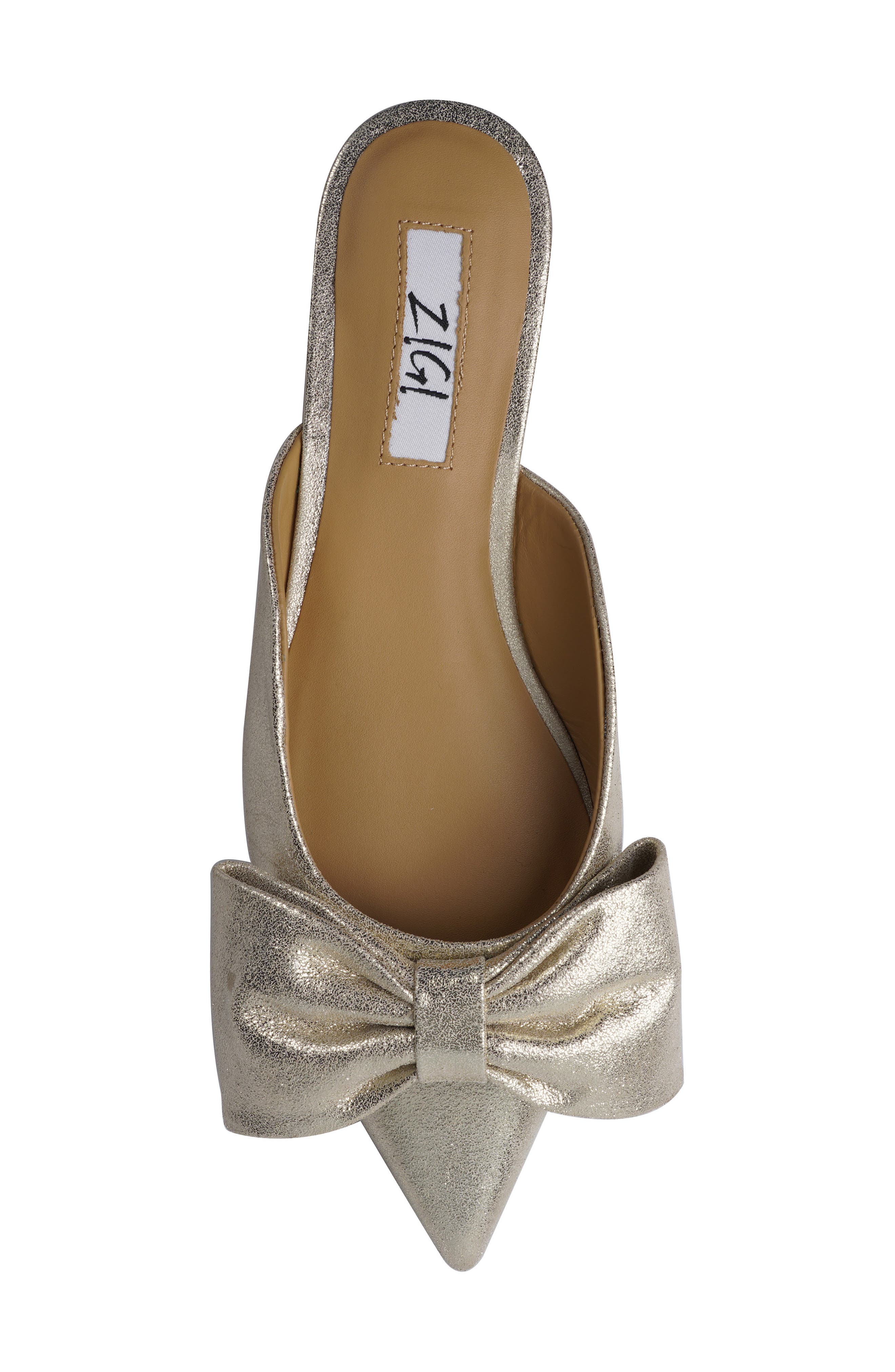 Mane Bow Mule, Alternate, color, GOLD