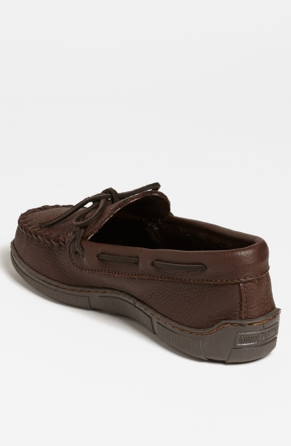 Moosehide Moccasin, Alternate, color, CHOCOLATE MOOSE