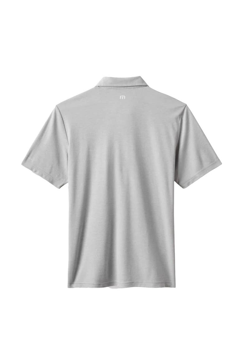 Men's TravisMathew Gray Pittsburgh Pirates Playoff Pitch Tri-Blend Polo, Alternate, color, Gray