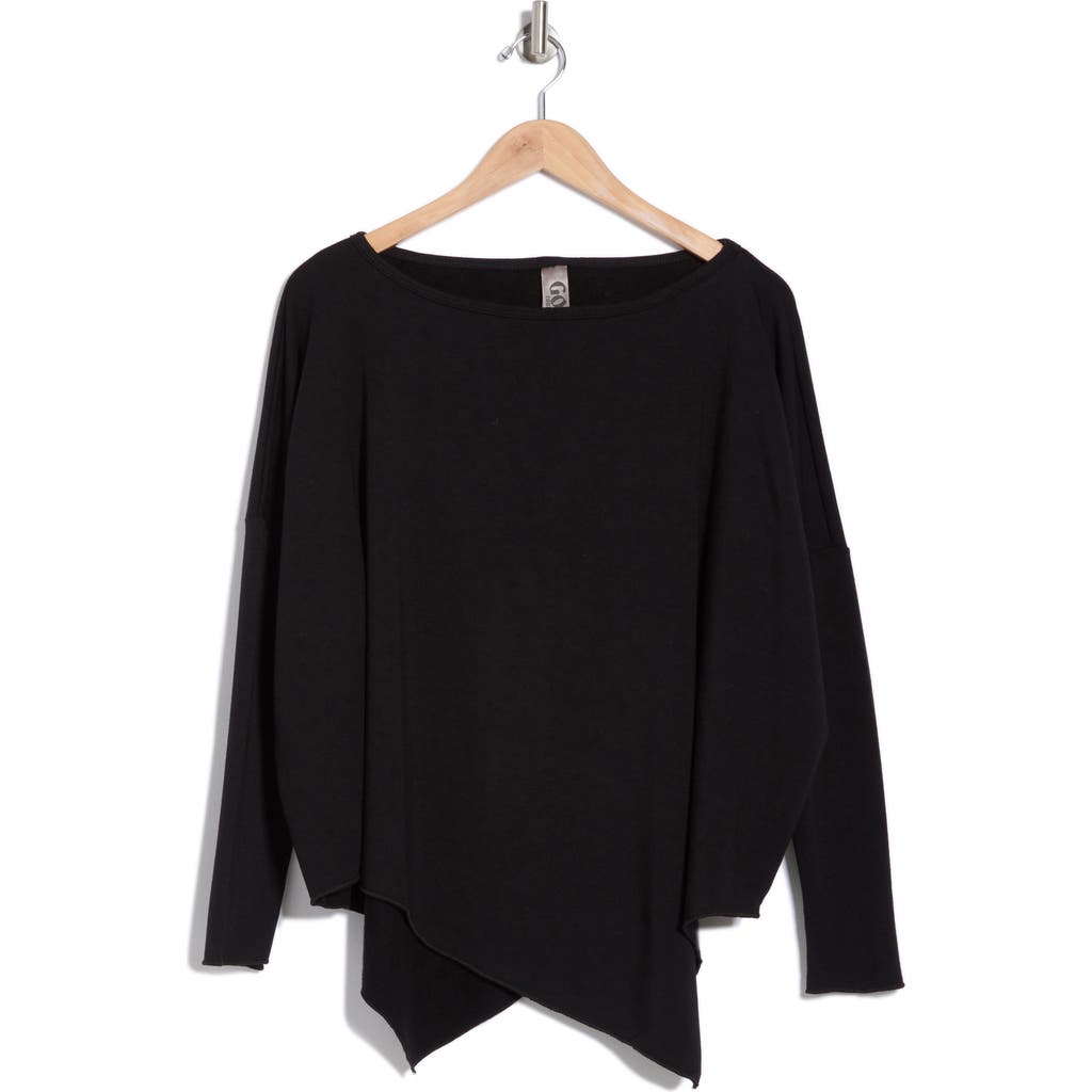 GO COUTURE GO COUTURE ASYMMETRIC HEM SWEATER