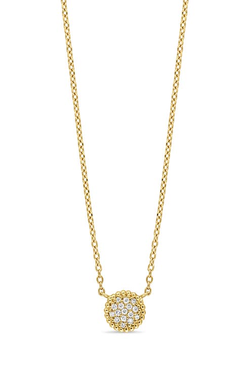 Icon Diamond Pendant Necklace