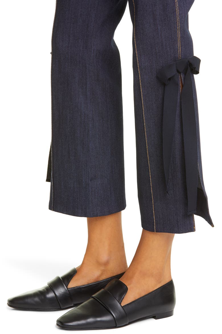 Cinq á Sept Lou Denim Pants, Alternate, color, INDIGO