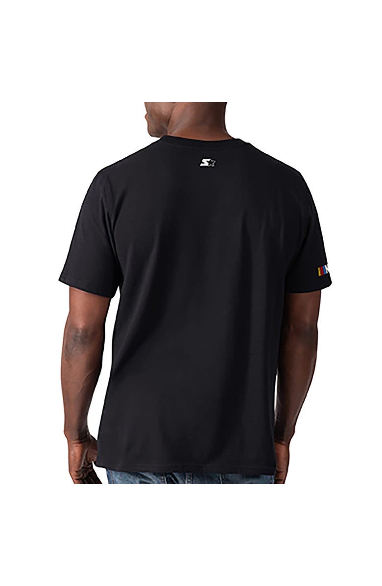 STARTER Men's Starter Black NASCAR Special Teams T-Shirt, Alternate, color, Black