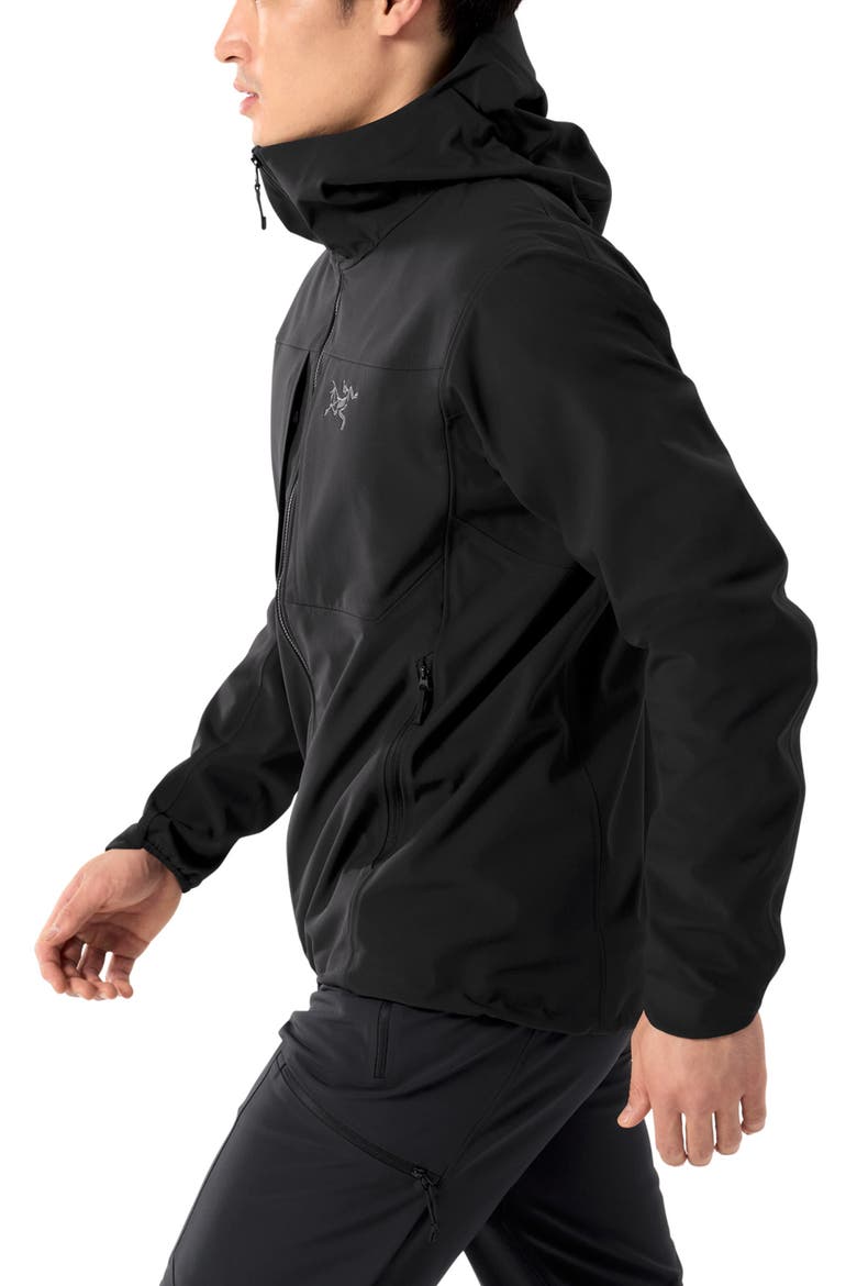 Gamma MX Hooded Jacket, Alternate, color, BLACK