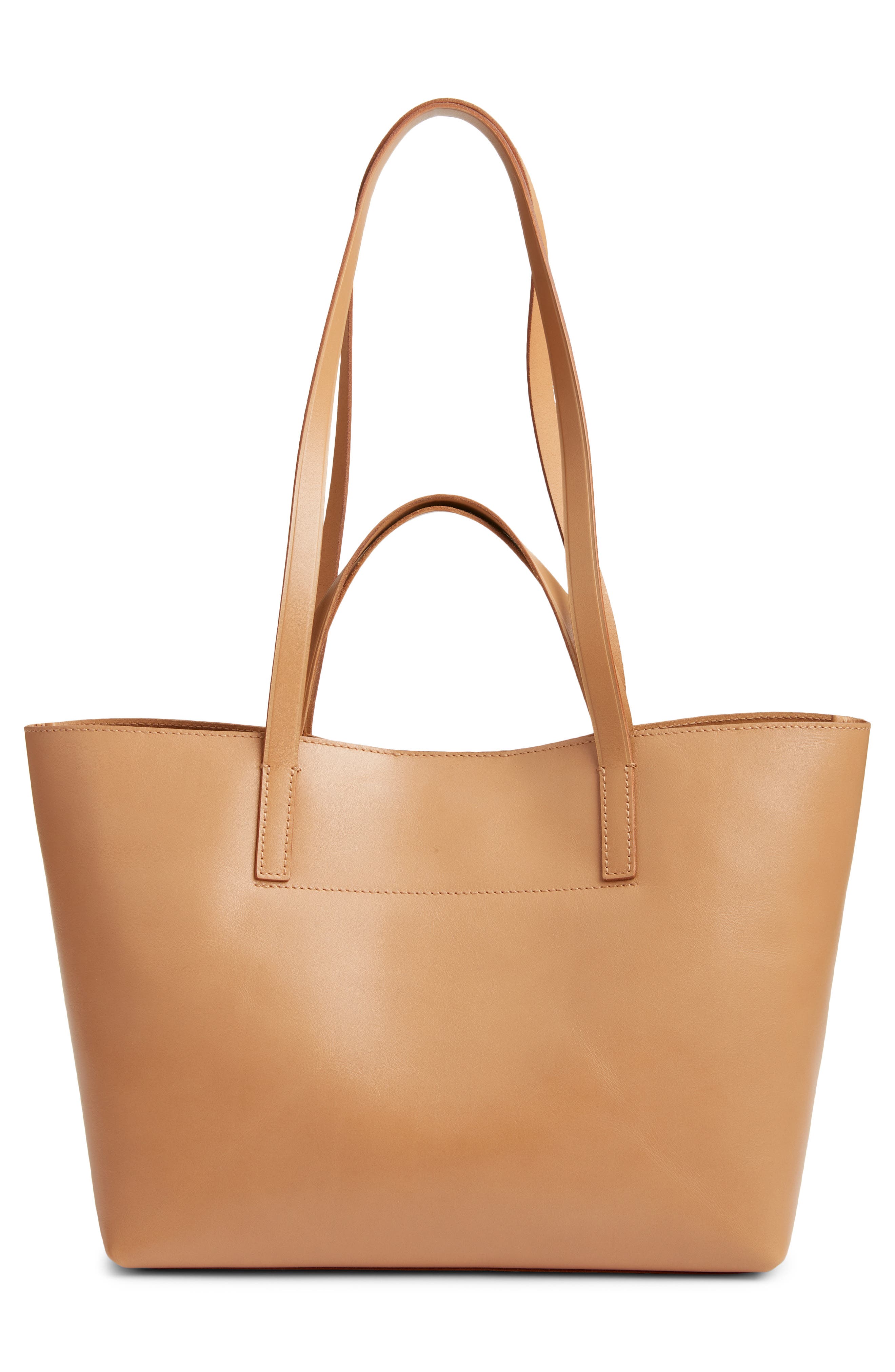 Madewell Medium Essentials Leather East/West Tote, Alternate, color, 