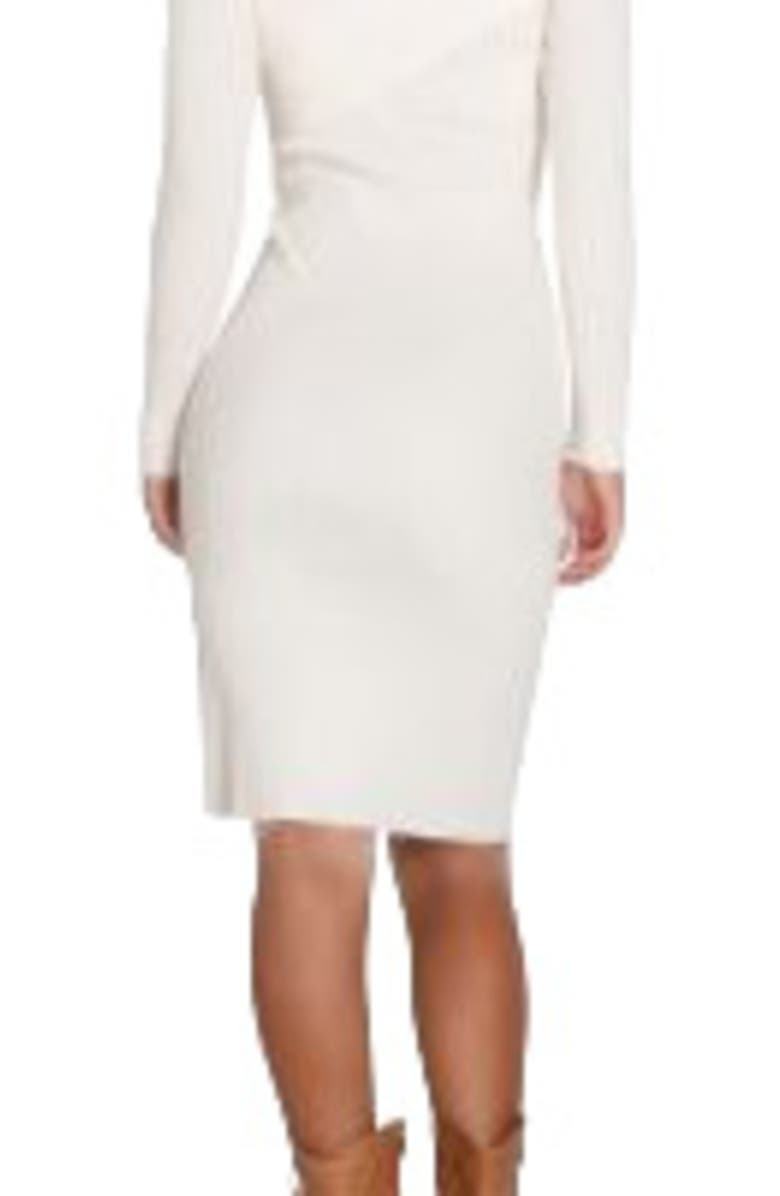 Belle & Bloom The Way You Move Knit Dress, Alternate, color, Cream