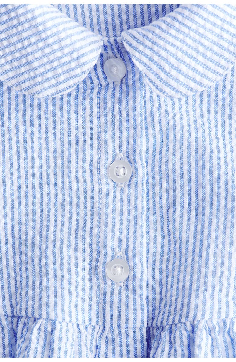 H&M Cotton Plumeti Blouse, Alternate, color, Light Blue/Striped