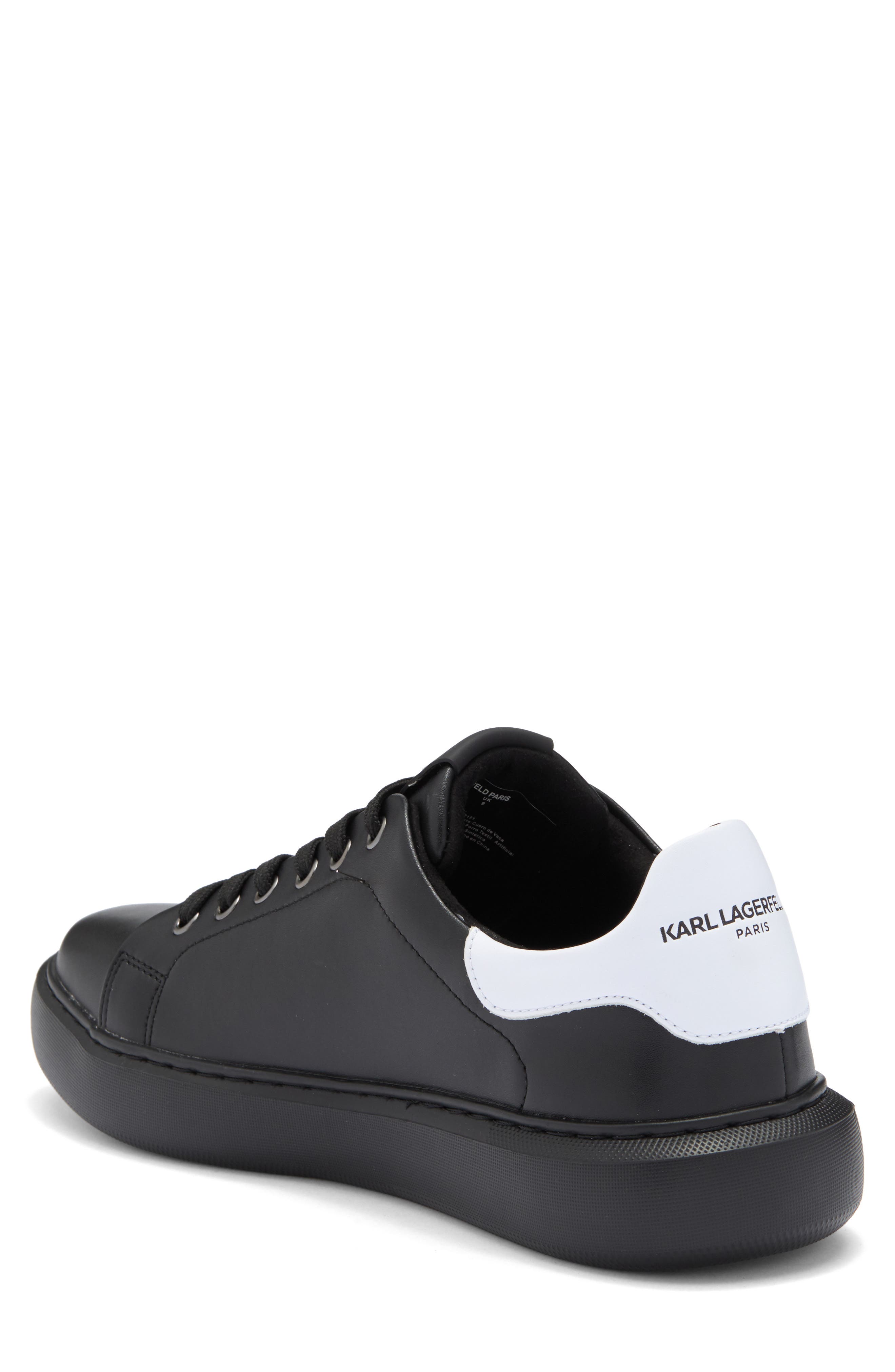 KARL LAGERFELD PARIS Low Top Sneaker, Alternate, color, 