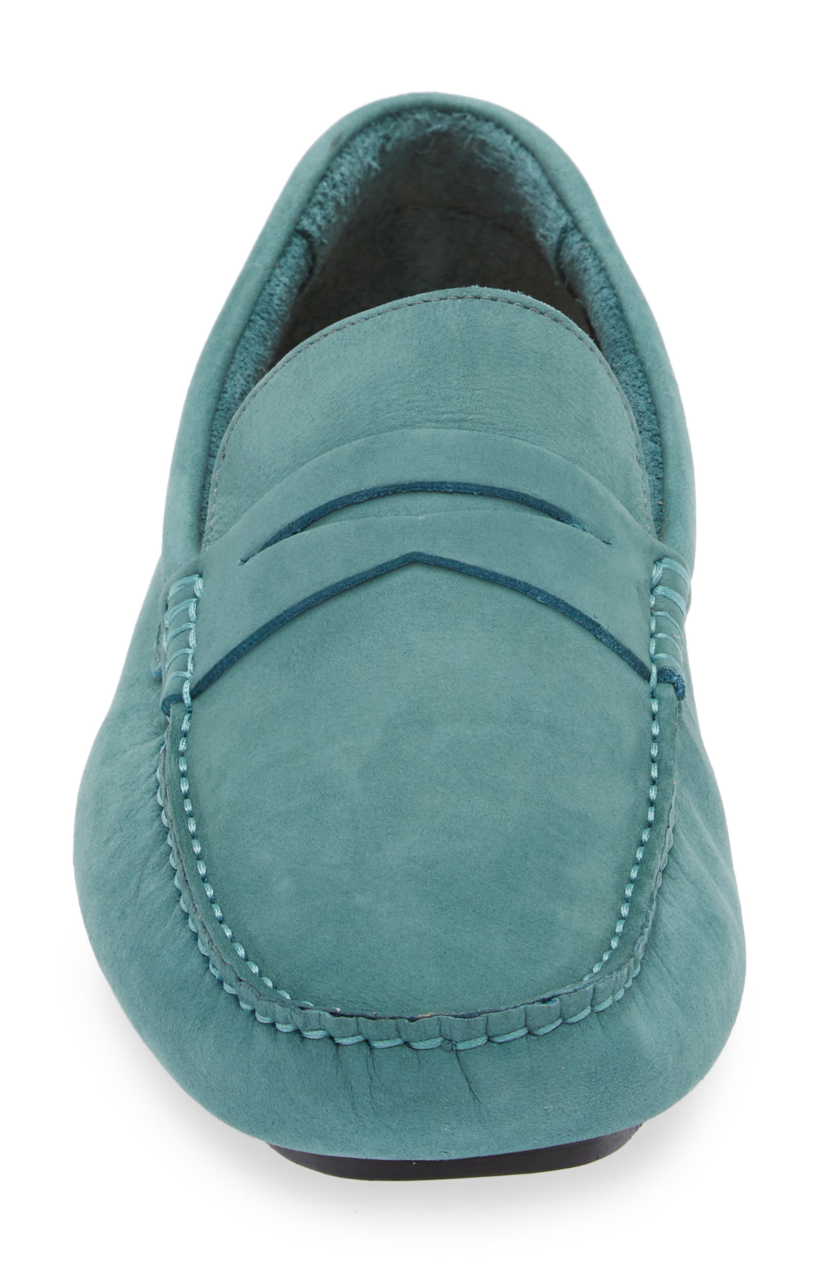 Cody Driving Loafer, Alternate, color, TEAL HYDRO