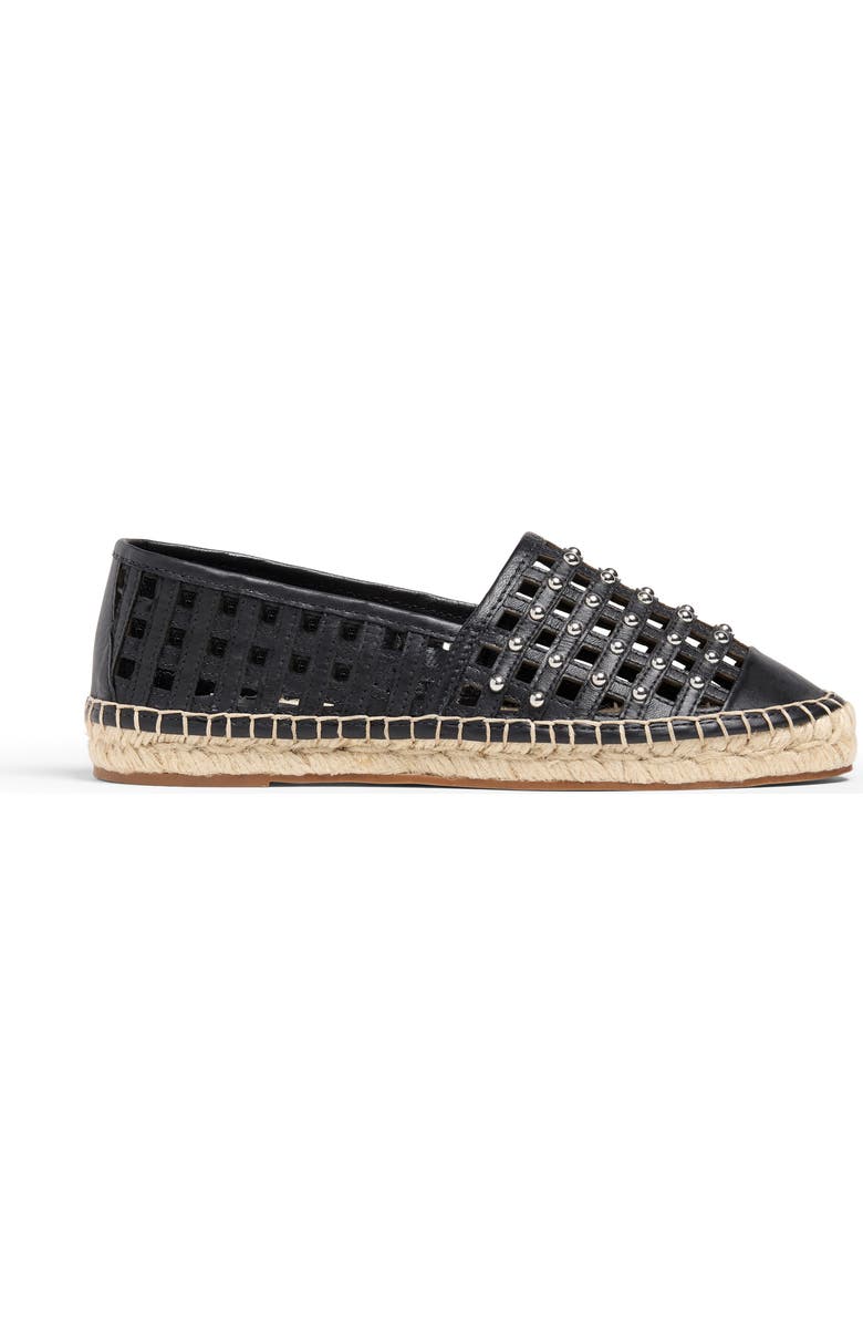 Cinq à Sept Rochel Cage Studded Espadrille Cap Toe Flat, Alternate, color,