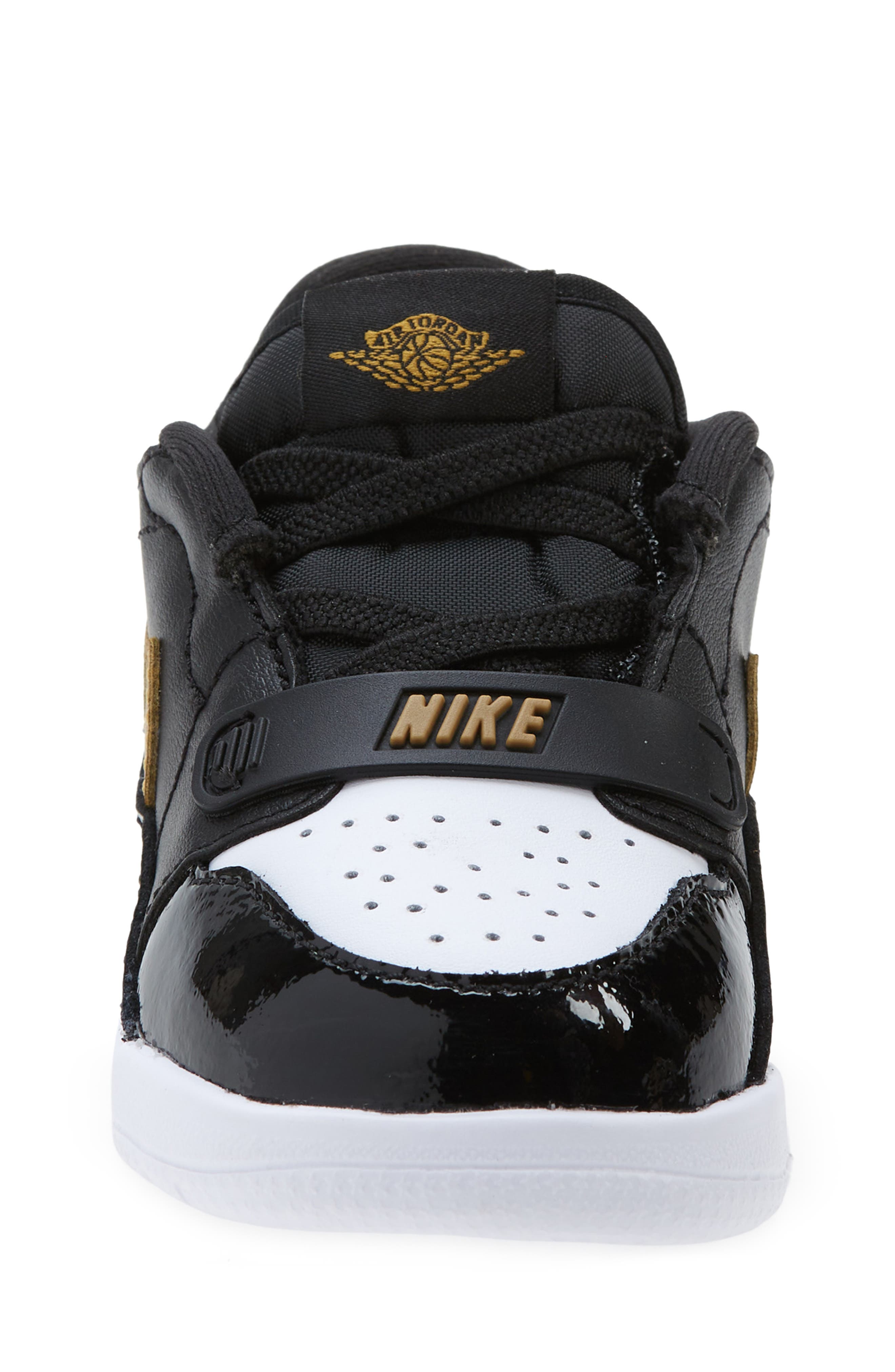 Legacy 312 Low Sneaker, Alternate, color, BLACK/ METALLIC GOLD