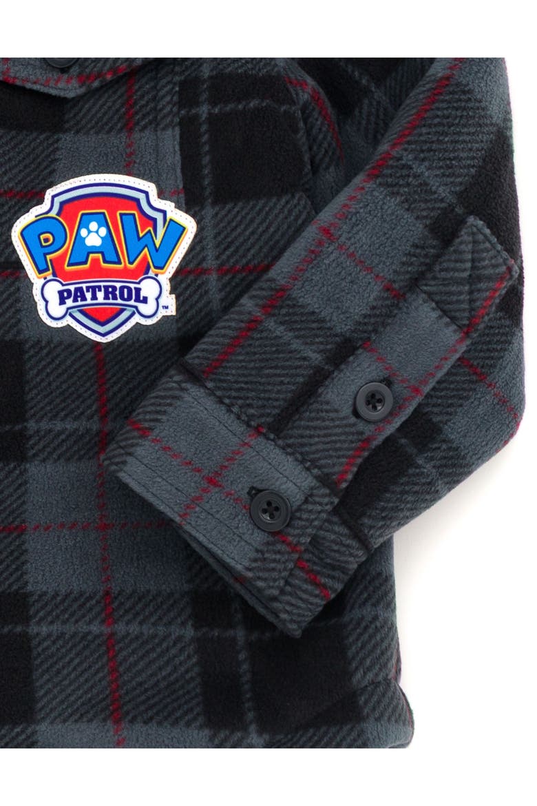 Faux Shearling Shacket, Alternate, color, Chase Marshall Plaid