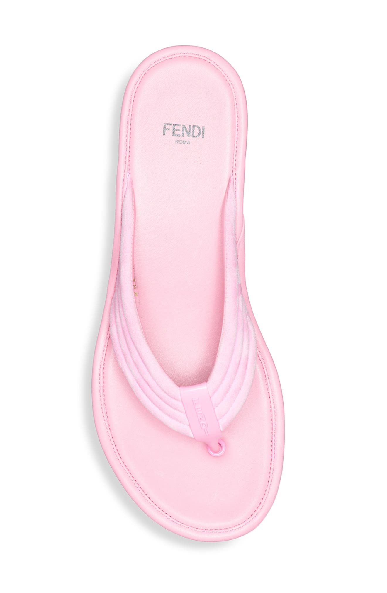 Fendi Promenade Platform Flip Flop, Alternate, color, 